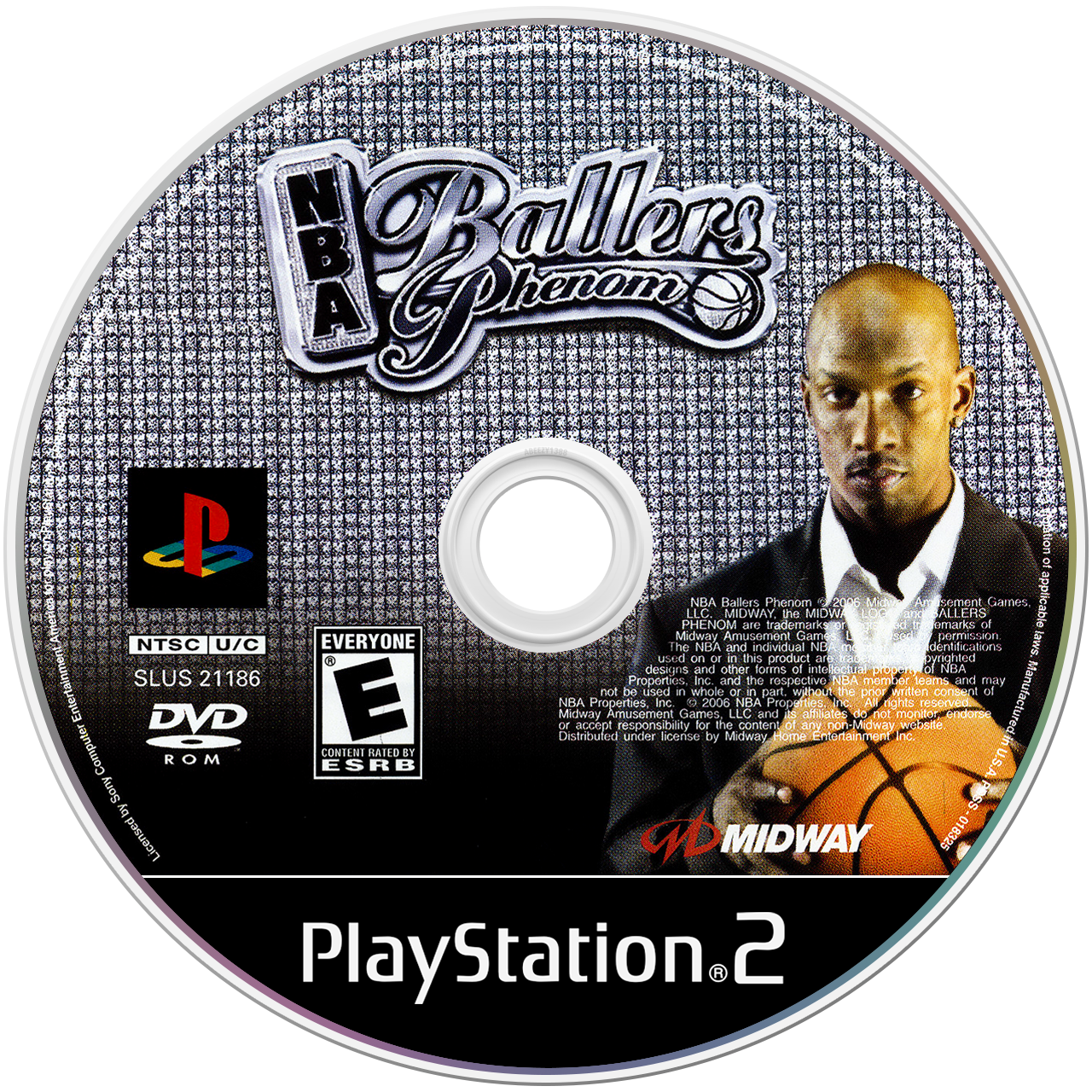 NBA Ballers Phenom media 4 for Playstation 2